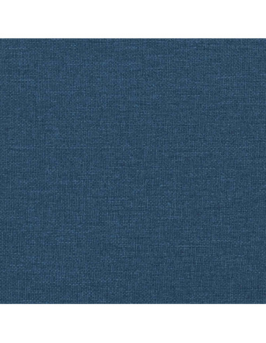 Panchina trapuntata a canale Blu 110 x 40 x 46 cm Tessuto
