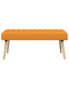 Panchina trapuntata a canale Giallo Scuro 110 x 40 x 46 cm 2