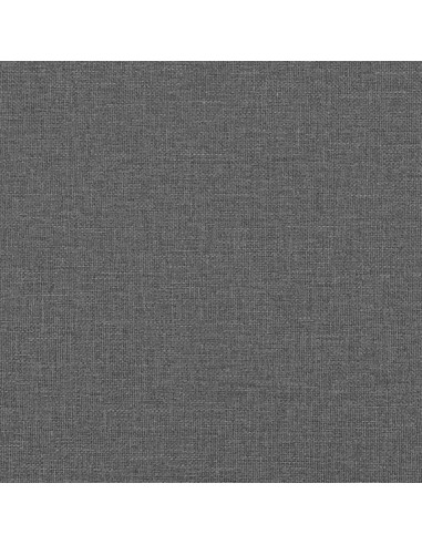 Panchina a doppio strato Grigio Scuro 110 x 40 x 47 cm Tessuto