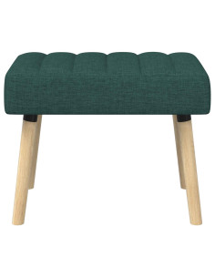 Panchina trapuntata a canale Verde Scuro 60 x 40 x 45 cm 2