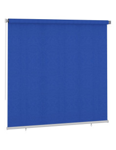 Tenda a Rullo per Esterni 240x230 cm Blu HDPE