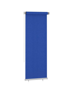 Tenda a Rullo per Esterni 80x230 cm Blu HDPE