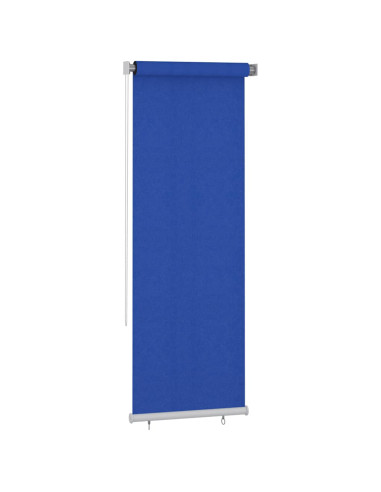 Tenda a Rullo per Esterni 80x230 cm Blu HDPE