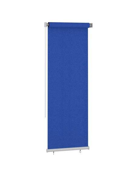 Tenda a Rullo per Esterni 80x230 cm Blu HDPE