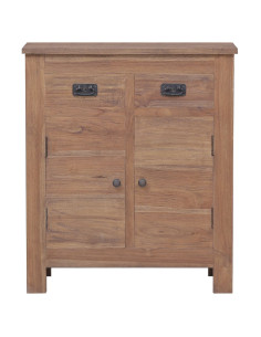 Credenza 65x30x75 cm in Legno Massello di Teak