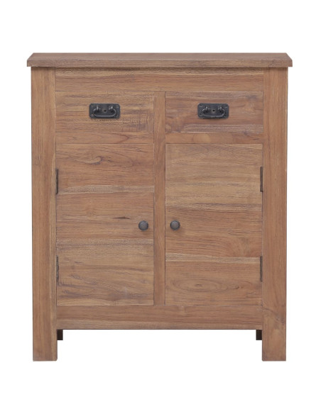 Credenza 65x30x75 cm in Legno Massello di Teak