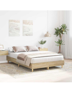 Struttura del letto Sonoma 137 x 190 cm Legno multistrato