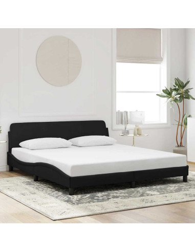 Giroletto Dover Nero 152x203 cm in Similpelle