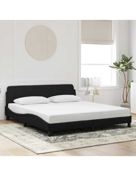 Giroletto Dover Nero 152x203 cm in Similpelle