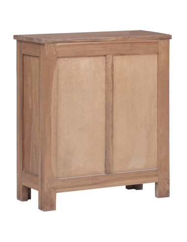 Credenza 65x30x75 cm in Legno Massello di Teak