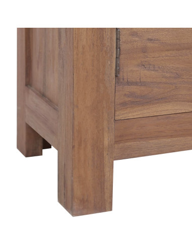 Credenza 65x30x75 cm in Legno Massello di Teak
