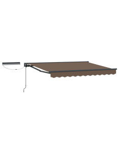 Tettuccio Elettrico Retrattile Tortora 4,5 × 3,5 m 2
