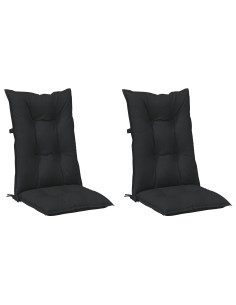 Set di cuscini per sedia alta 2 pcs Melange nero 2