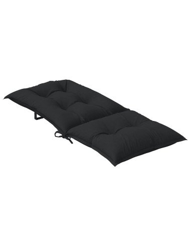 Set di cuscini per sedia alta 2 pcs Melange nero