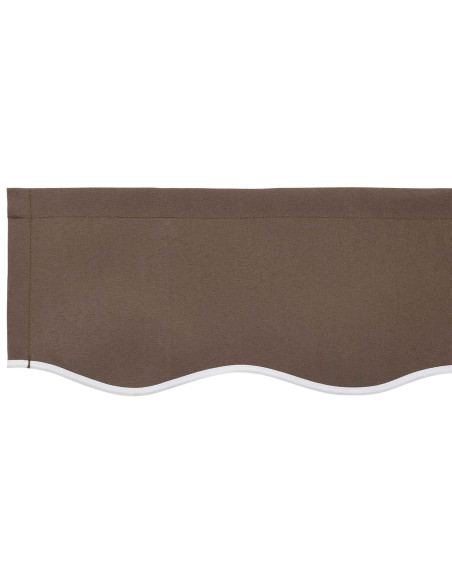 Telo di ricambio per tenda da sole Tortora 4 x 2 m Poliestere