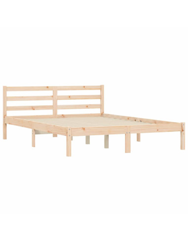 Struttura del letto Naturale 208,5 x 157,5 x 69,5 cm