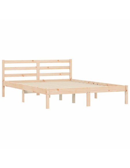 Struttura del letto Naturale 208,5 x 157,5 x 69,5 cm