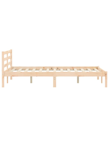 Struttura del letto Naturale 208,5 x 157,5 x 69,5 cm