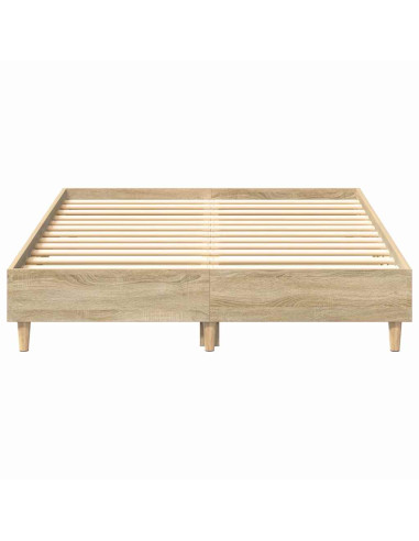 Struttura del letto Sonoma 137 x 190 cm Legno multistrato