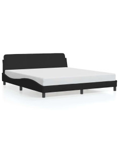 Giroletto Dover Nero 152x203 cm in Similpelle 2