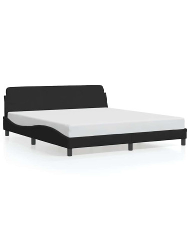 Giroletto Dover Nero 152x203 cm in Similpelle