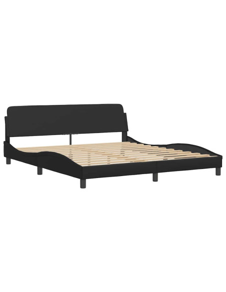 Giroletto Dover Nero 152x203 cm in Similpelle