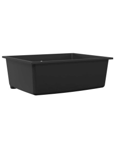 Lavello da cucina Nero 54 x 44 x 20 cm Granito 2