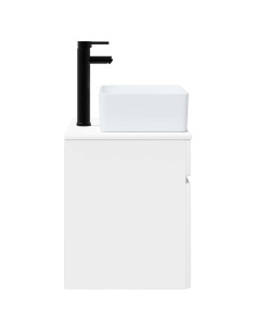 Mobile lavabo da parete Bianco 49 x 41 x 63 cm 2