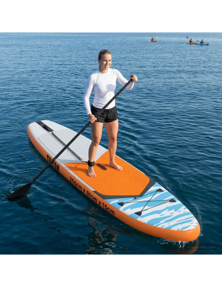 Paddle Board Gonfiabile TRITON 366 x 81 x 15 cm Blu per
