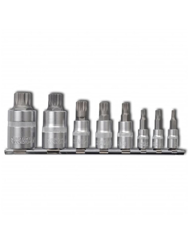 Chiavi a 12 Punti Set 8 pz su Nastro