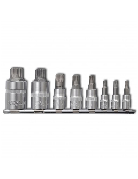 Chiavi a 12 Punti Set 8 pz su Nastro