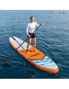 SUP Board con Seggiolino 2-in-1 TRITON 335 x 76 x 15 cm Blu per