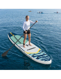 SUP Board con Seggiolino 2-in-1 APEX 335 x 76 x 15 cm Blu per