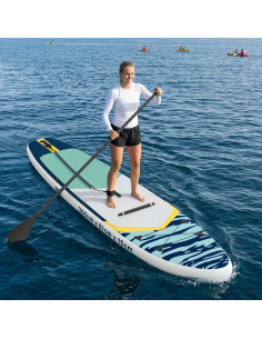 SUP Board con Seggiolino 2-in-1 APEX 366 x 81 x 15 cm Blu per