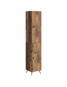 Set di armadi 2 pcs Legno antico Legno ingegnerizzato