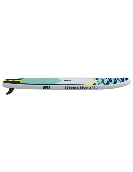 Paddle Board Gonfiabile APEX 366 x 81 x 15 cm Blu per
