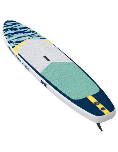 Paddle Board Gonfiabile APEX 366 x 81 x 15 cm Blu per
