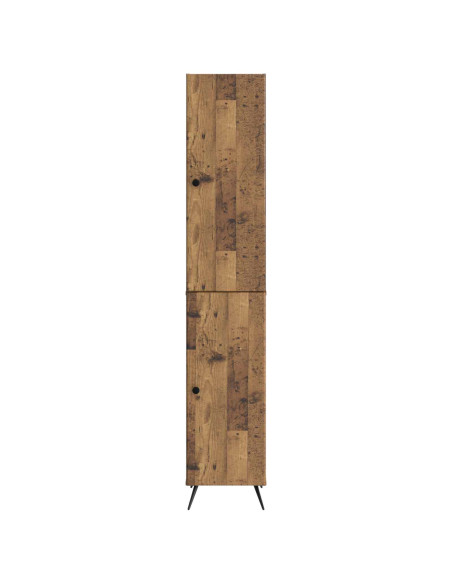 Set di armadi 2 pcs Legno antico Legno ingegnerizzato