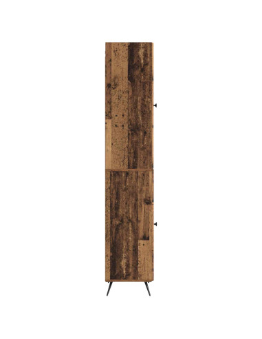 Set di armadi 2 pcs Legno antico Legno ingegnerizzato