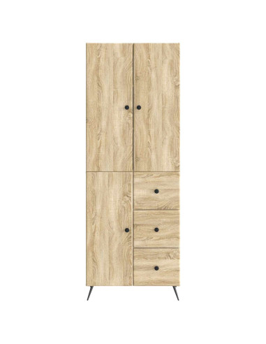 Set di armadi 2 pcs Rovere Sonoma Legno ingegnerizzato