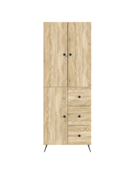 Set di armadi 2 pcs Rovere Sonoma Legno ingegnerizzato