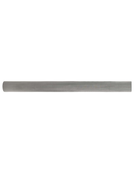 Rete per schermatura 60 x 500 cm 120 Mesh Argento