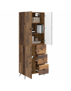Set di armadi 2 pcs Legno antico Legno ingegnerizzato 2