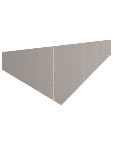 Bordura per Prato 100 x 45 cm Acciaio Ruggine