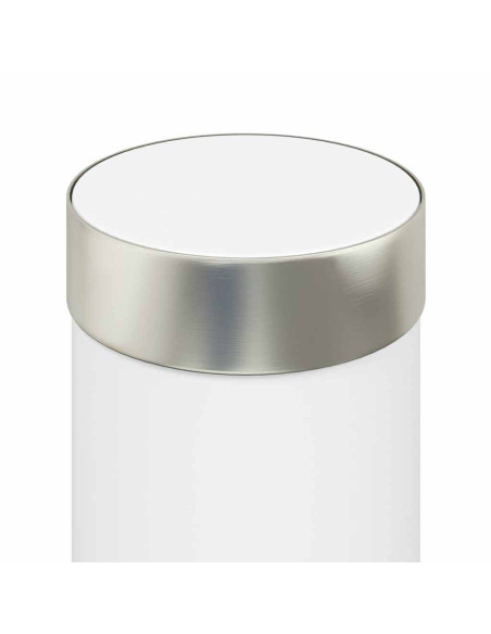 Lampioni a palo con presa elettrica 3 pz 80 cm Acciaio Inox IP44
