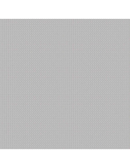Rete per schermatura 40 x 1000 cm 120 Mesh Argento