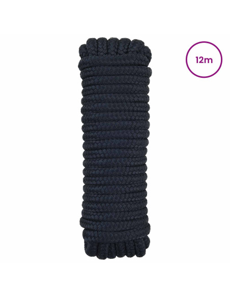 Corda da Barca 12 m 1 Blu Reale Poliestere
