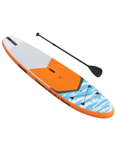 SUP gonfiabile con vela TRITON 330 x 76 x 15 cm Blu per