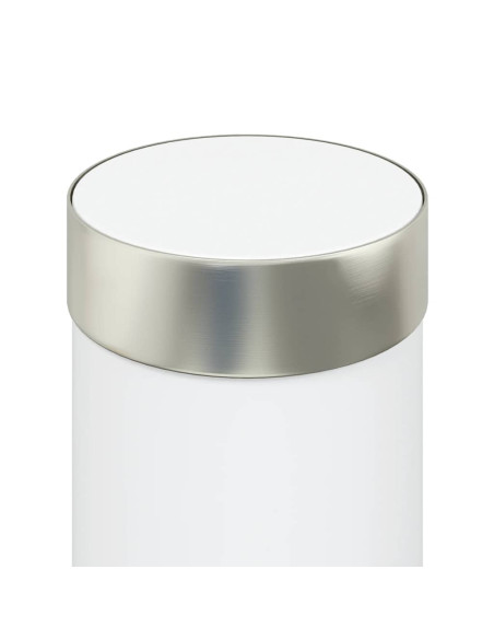 Lampioni a dissuasore con sensore e presa 3 pz 50 cm Acciaio Inox IP44
