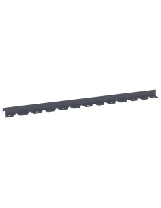 Bordura per Prato 50 pcs 102 x 4 x 4 cm Acciaio Antracite 2